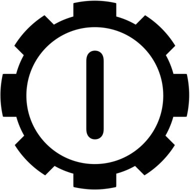 Resimli Simge Arka Planda İzole - I