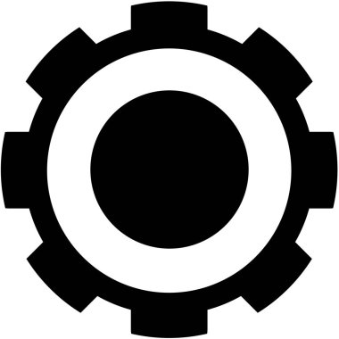 Resimli Simge Arka Planda İzole - Tam Pasta Grafiği