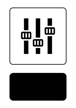 Resimli Simge Arka Planda Yalıtılmış - Ayarlar
