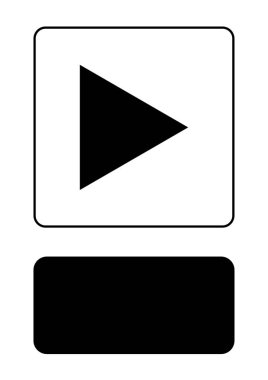 Resimli Simge Arka Planda İzole - İleri Oyna