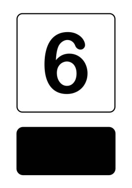 Resimli Simge Arka Planda İzole - 6