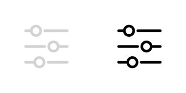 Resimli Simge Arka Planda Yalıtılmış - Yatay Ayarlar