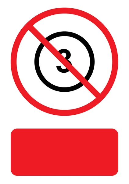Illustrerad ikon isolerad på en bakgrund-cirkel 3 kontur — Stock vektor