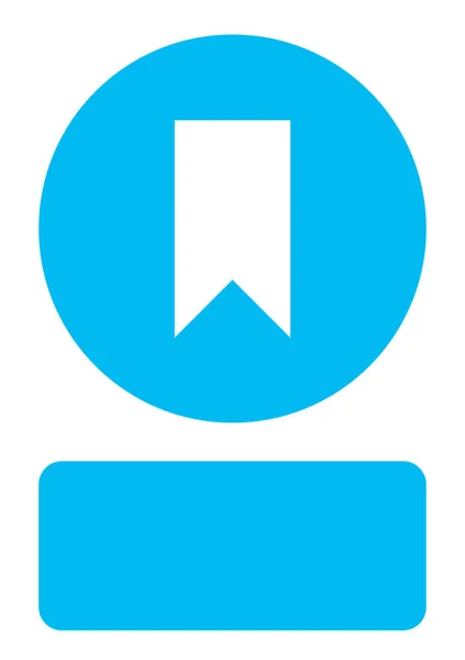 Icono ilustrado aislado en un fondo - Banner — Vector de stock