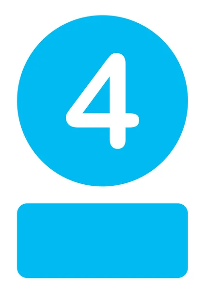 Illusztrált ikon izolált a háttérben-4 — Stock Vector