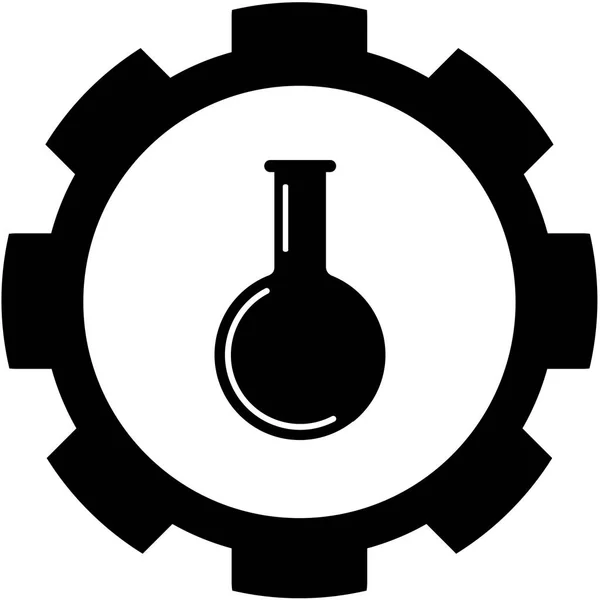 Ilustrované ikony izolované na pozadí-vědecky zhnusena — Stockový vektor