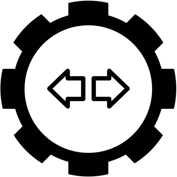Ilustrowana ikona izolowane na tle-wskaźnik światła — Wektor stockowy