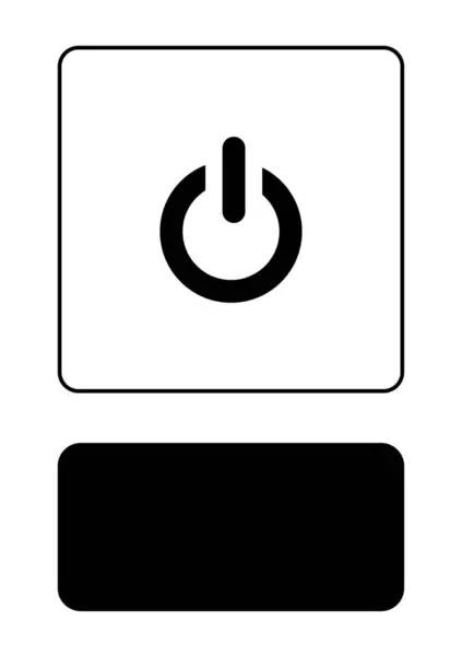 Illustriertes Symbol isoliert auf einem Hintergrund - Macht — Stockvektor