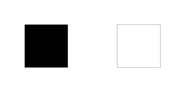 Illustriertes Symbol isoliert auf einem Hintergrund - Stop — Stockvektor