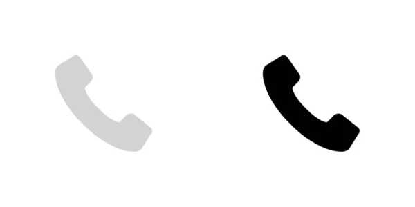 Geïllustreerd pictogram geïsoleerd op een achtergrond-telefoon — Stockvector