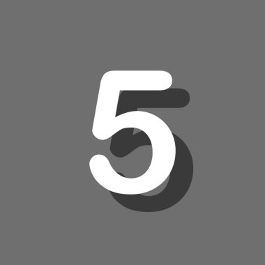 Resimli Simge Arka Planda İzole - 5