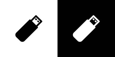 Resimli Simge Arka Planda İzole - Usb Stick