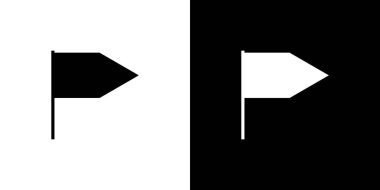 Resimli Simge Arka Planda İzole - Dikdörtgen Üçgen