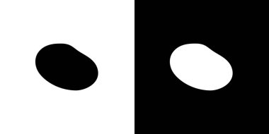 Resimli Simge Arka Planda İzole - Patates