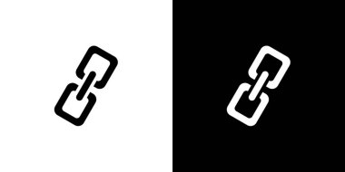 Resimli Simge Arka Planda İzole - Bağlantı