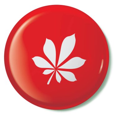 Resimli Simge Arka Planda İzole - Leaf2