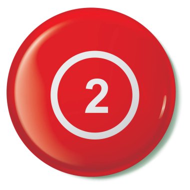 Resimli Simge Arka Planda Yalıtılmış - Daire 2 Anahat