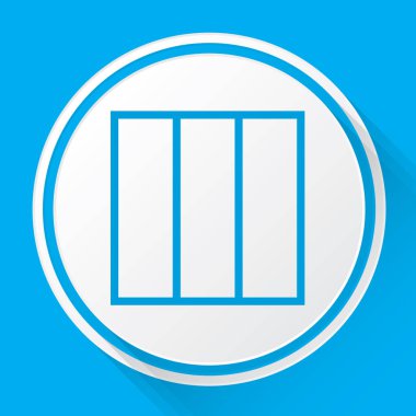 Resimli Simge Arka Planda İzole - Web Wireframe Üçlü