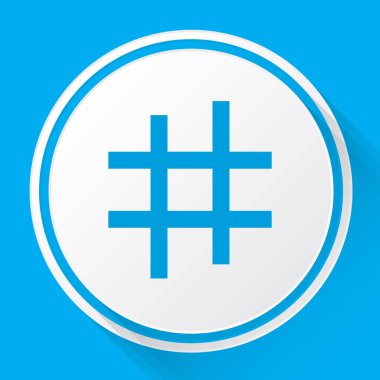 Resimli Simge Arka Planda İzole - Sharp