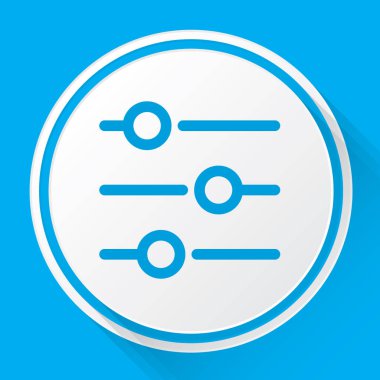 Resimli Simge Arka Planda Yalıtılmış - Yatay Ayarlar