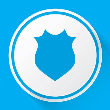 Resimli Simge Arka Planda İzole - Sivri Kalkan