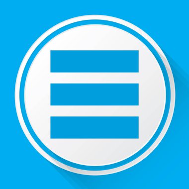 Resimli Simge Arka Planda İzole - Menü