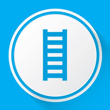 Resimli Simge Arka Planda İzole - Merdiven