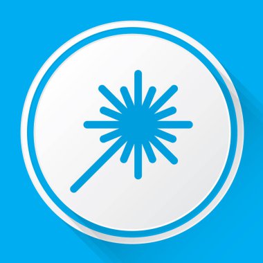 Resimli Simge Arka Planda İzole - Lazer Ekipmanları