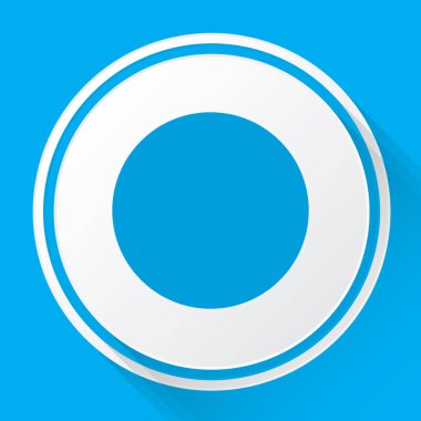 Resimli Simge Arka Planda İzole - Tam Pasta Grafiği