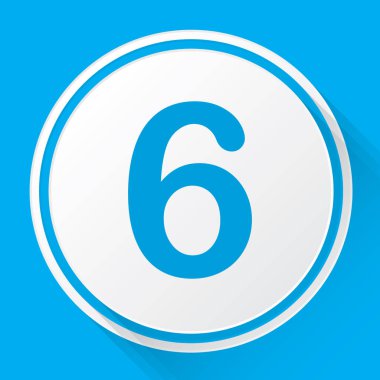 Resimli Simge Arka Planda İzole - 6