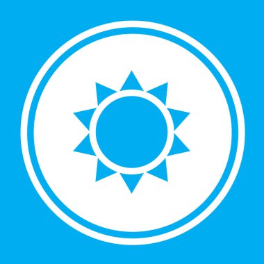 Resimli Simge Arka Planda İzole - Yıldız