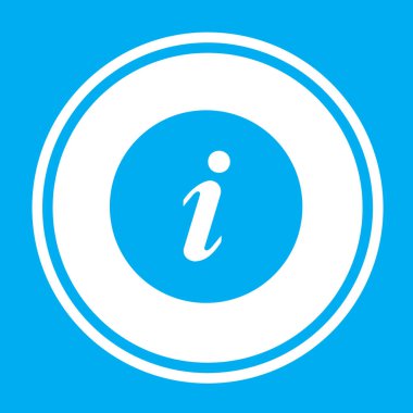 Resimli Simge Arka Planda İzole - Yuvarlak Bilgiler