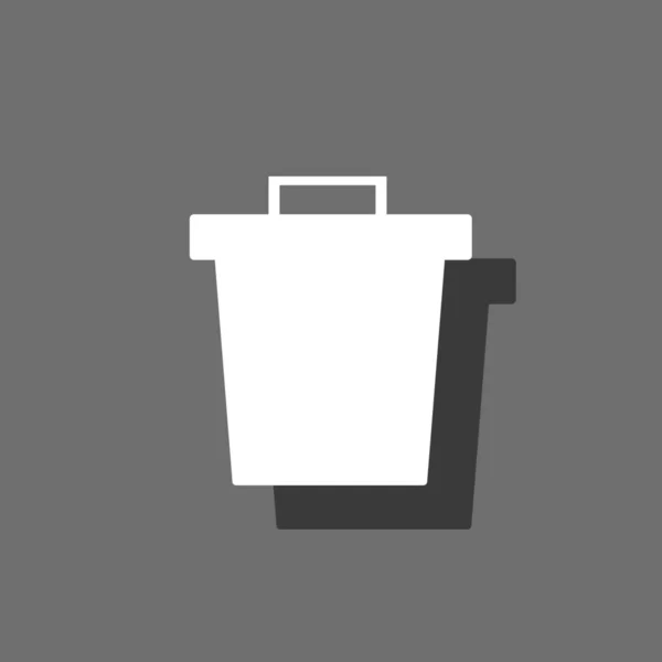 Illusztrált ikon izolált a háttér-Kuka — Stock Vector