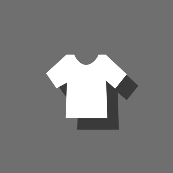 Resimli Simge Arka Planda İzole - Erkek T Shirt — Stok Vektör