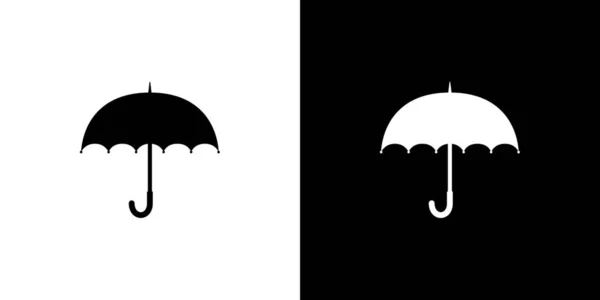 Ілюстрована ікона ізольована на фоні-парасолька — стоковий вектор