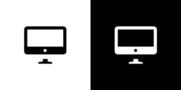 Ilustrované ikony izolované na pozadí-TV — Stockový vektor