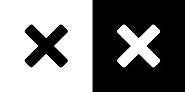 Ikone isoliert auf einem Hintergrund - Kreuz — Stockvektor