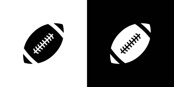 Illustrerad ikon isolerad på en bakgrund-amerikansk fotboll — Stock vektor