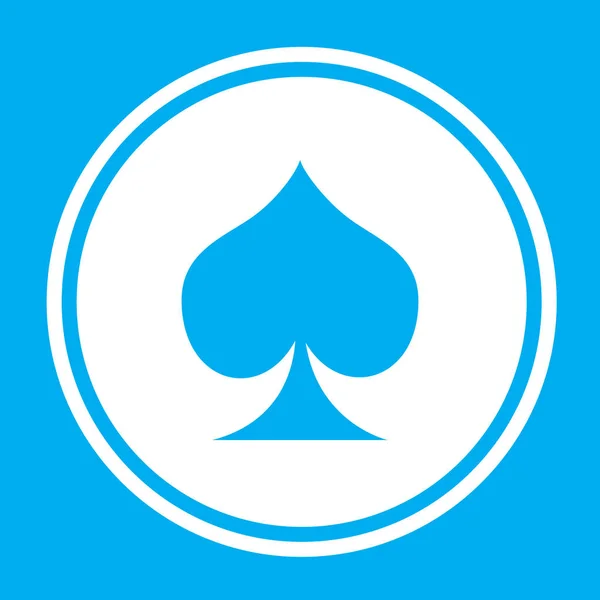 Geïllustreerd pictogram geïsoleerd op een achtergrond-Spades kaart pak — Stockvector