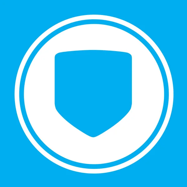 Illusztrált ikon izolált a background-Shield — Stock Vector