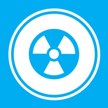 Resimli Simge Arka Planda İzole - Radyo Aktif