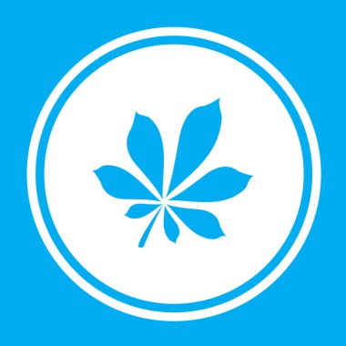 Resimli Simge Arka Planda İzole - Leaf2