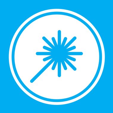 Resimli Simge Arka Planda İzole - Lazer Ekipmanları