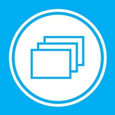 Resimli Simge Arka Planda Yalıtılmış - Katmanlar