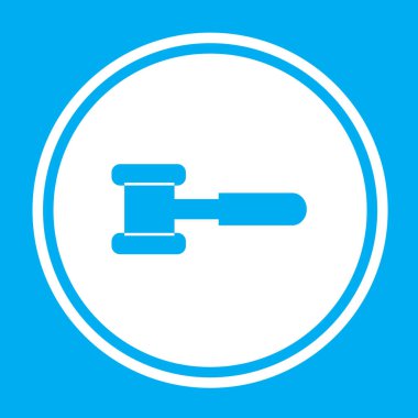 Resimli Simge Arka Planda İzole - Çekiç