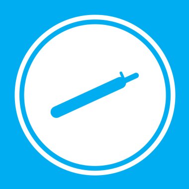 Resimli Simge Arka Planda İzole - Gaz Kutusu