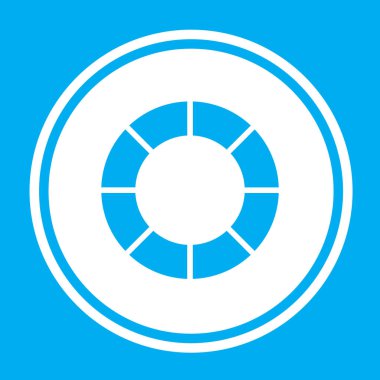 Resimli Simge Arka Planda İzole - Blok Yükleme