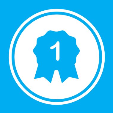 Resimli Simge Arka Planda İzole - 1.