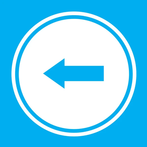 Illustrerad ikon isolerad på en bakgrund-vänsterpil — Stock vektor