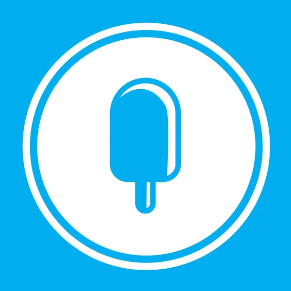 Illusztrált Icon izolált a háttér-jég Lolly — Stock Vector